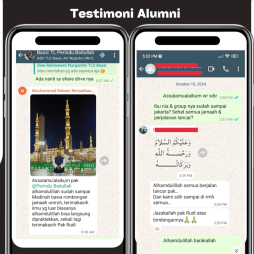 Testimoni Peserta Pelatihan Tour Leader Umroh